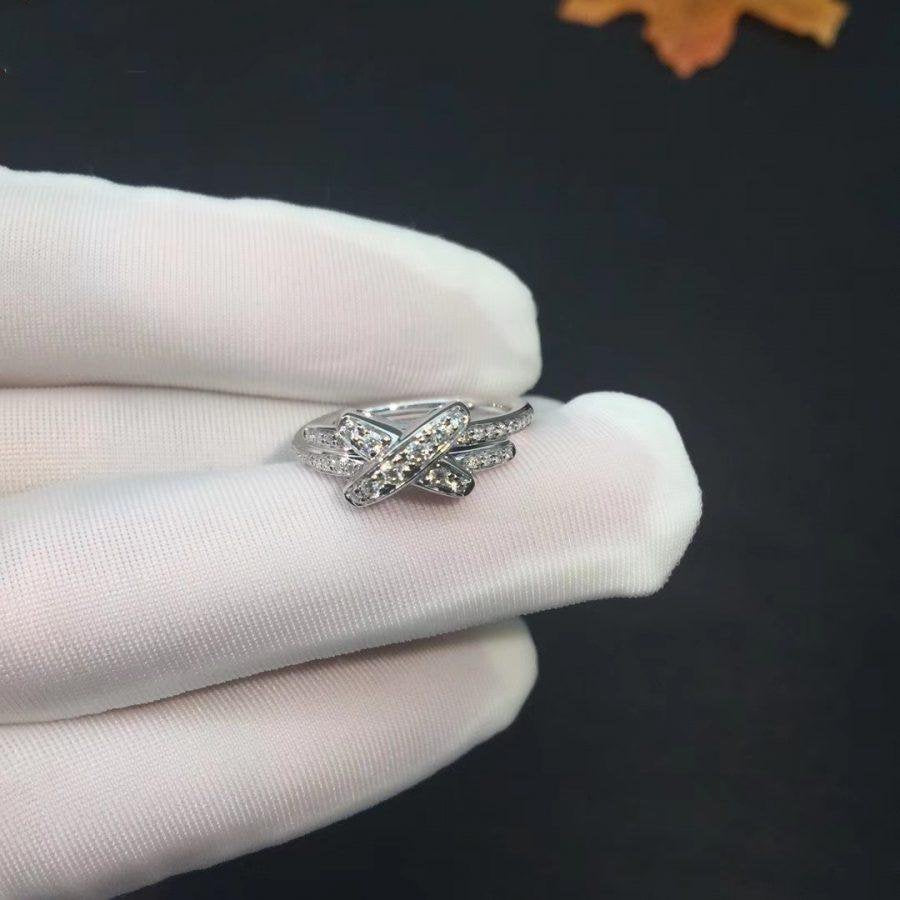 [Zalyn]JEUX DE SILVER DIAMOND RING