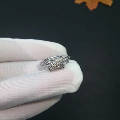 [Zalyn]JEUX DE SILVER DIAMOND RING