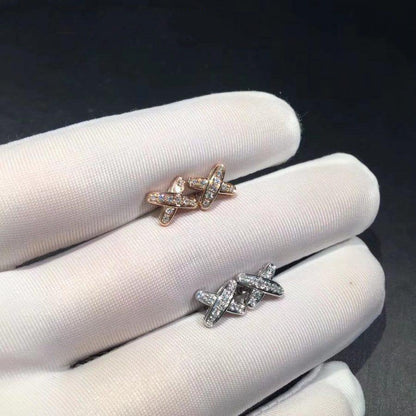 [Zalyn]JEUX DE DIAMOND EARRINGS