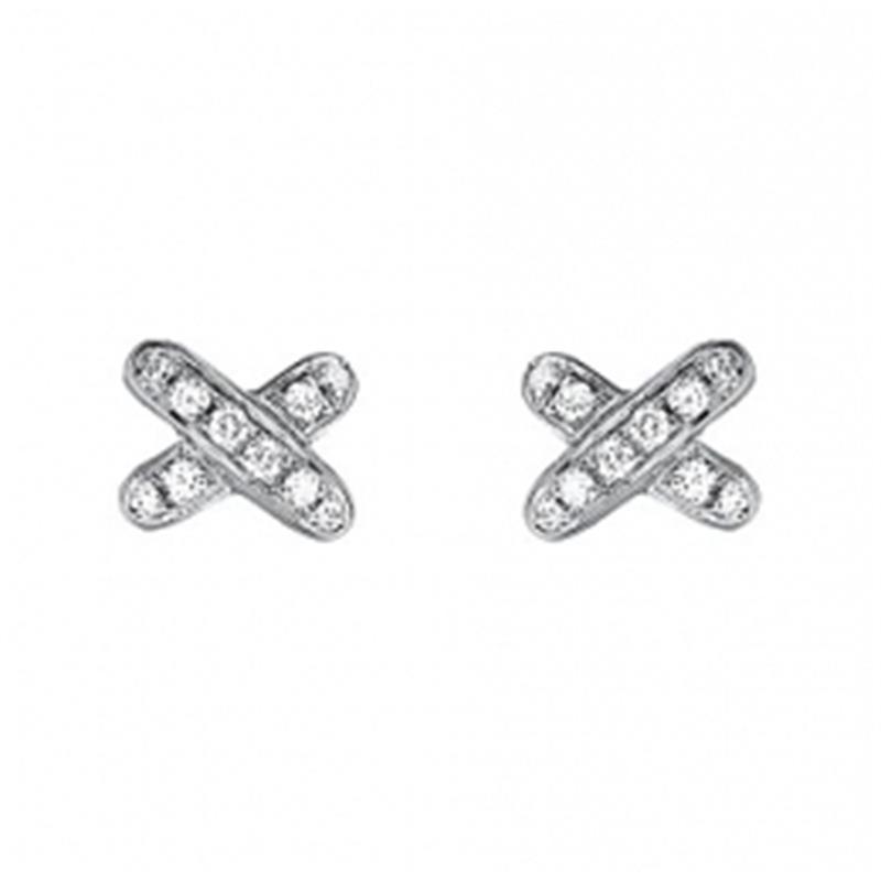 [Zalyn]JEUX DE DIAMOND EARRINGS