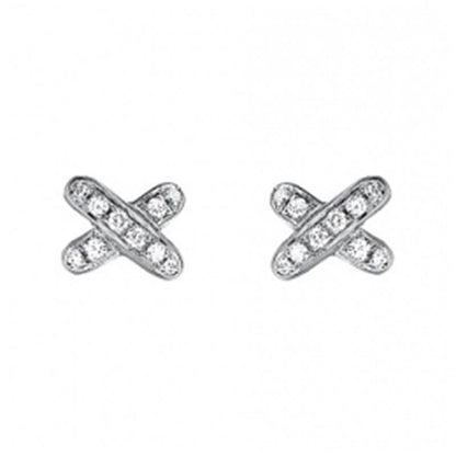[Zalyn]JEUX DE DIAMOND EARRINGS