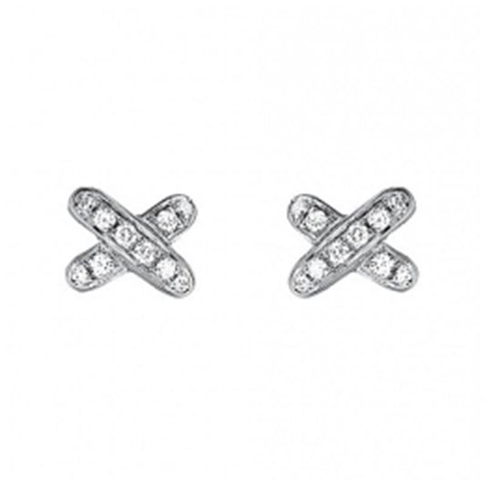 [Zalyn]JEUX DE DIAMOND EARRINGS