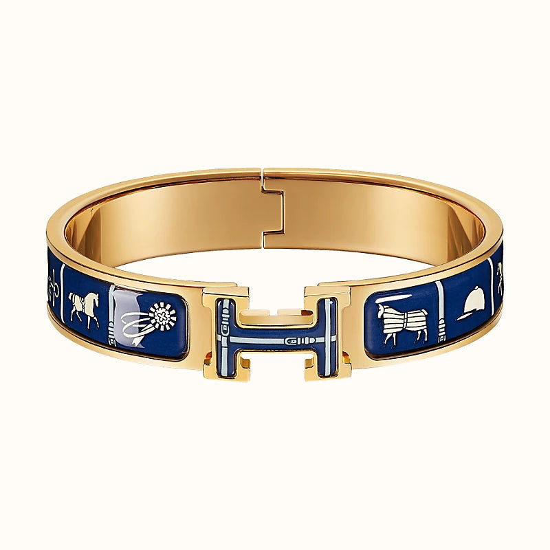 [Zalyn]H COUVERTURES DARK BLUE BRACELET