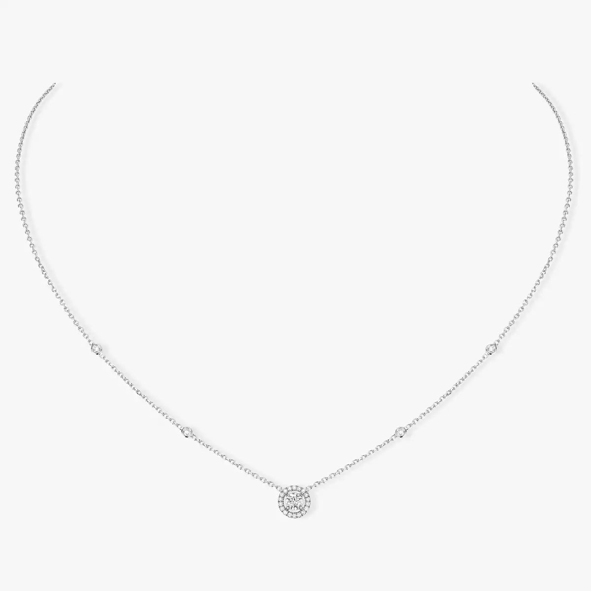 [Zalyn]JOY PENDANT DIAMOND NECKLACE