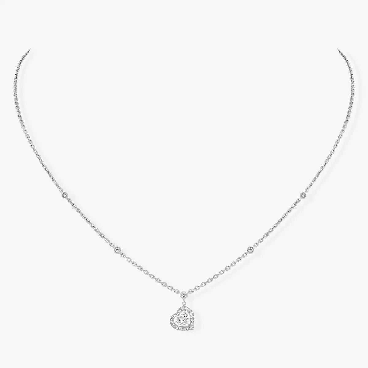 [Zalyn]CLASSIC HEART PENDANT NECKLACE