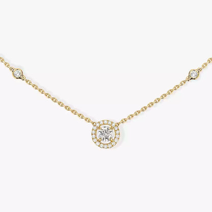 [Zalyn]JOY PENDANT DIAMOND NECKLACE
