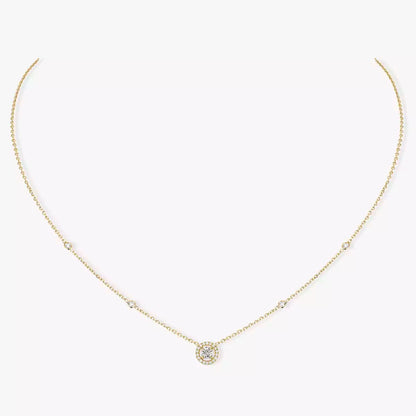 [Zalyn]JOY PENDANT DIAMOND NECKLACE