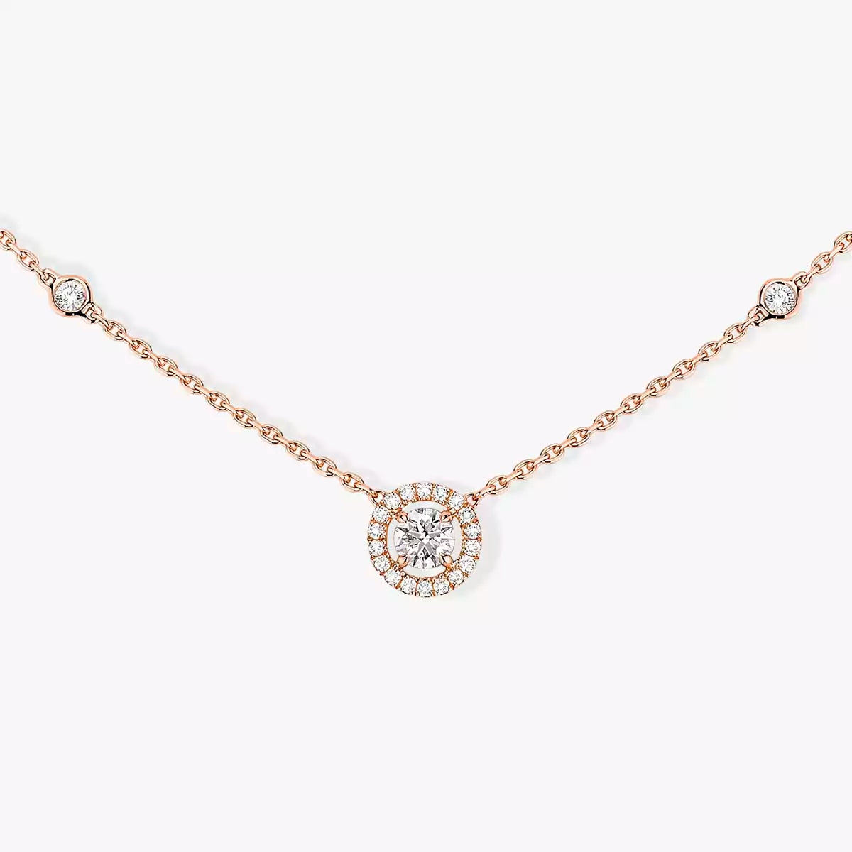 [Zalyn]JOY PENDANT DIAMOND NECKLACE