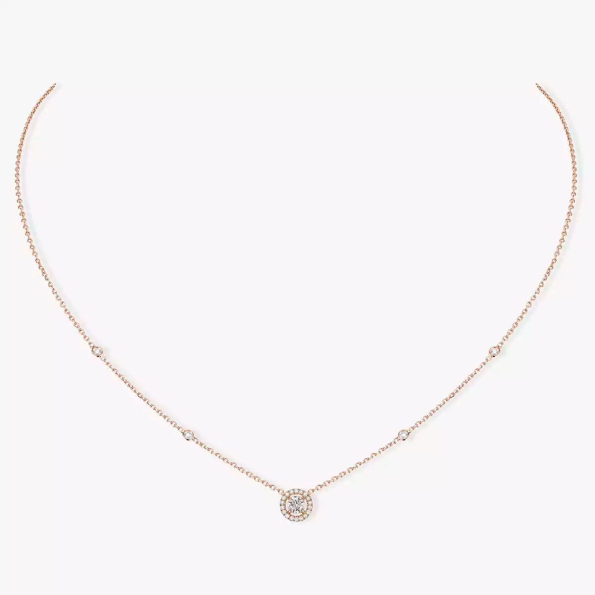 [Zalyn]JOY PENDANT DIAMOND NECKLACE