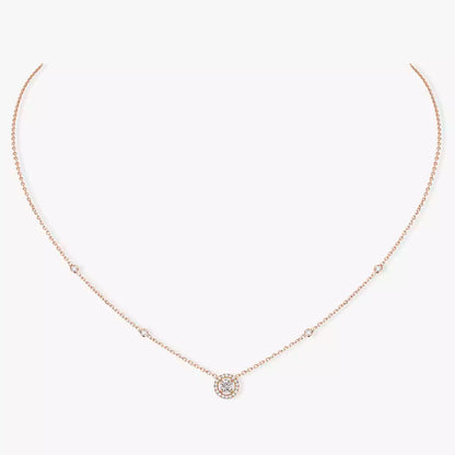 [Zalyn]JOY PENDANT DIAMOND NECKLACE