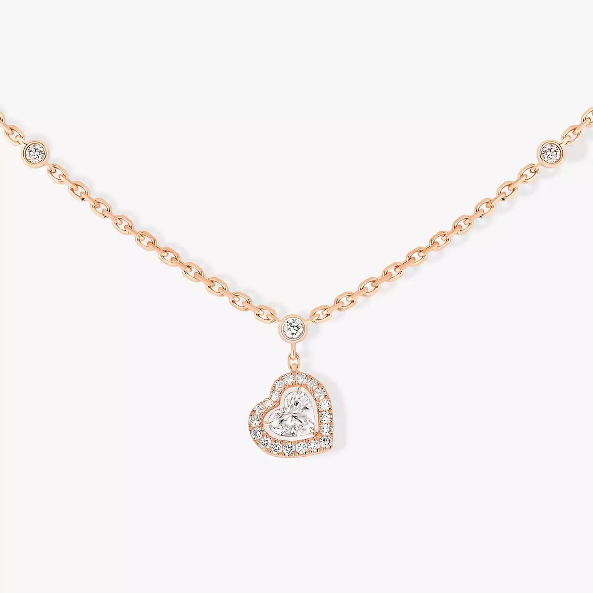 [Zalyn]CLASSIC HEART PENDANT NECKLACE