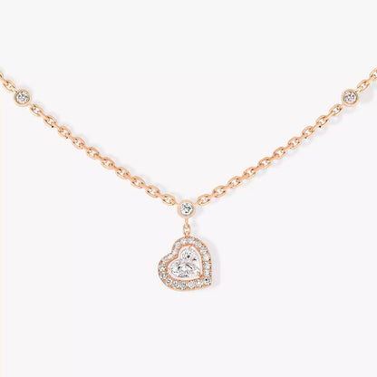 [Zalyn]CLASSIC HEART PENDANT NECKLACE
