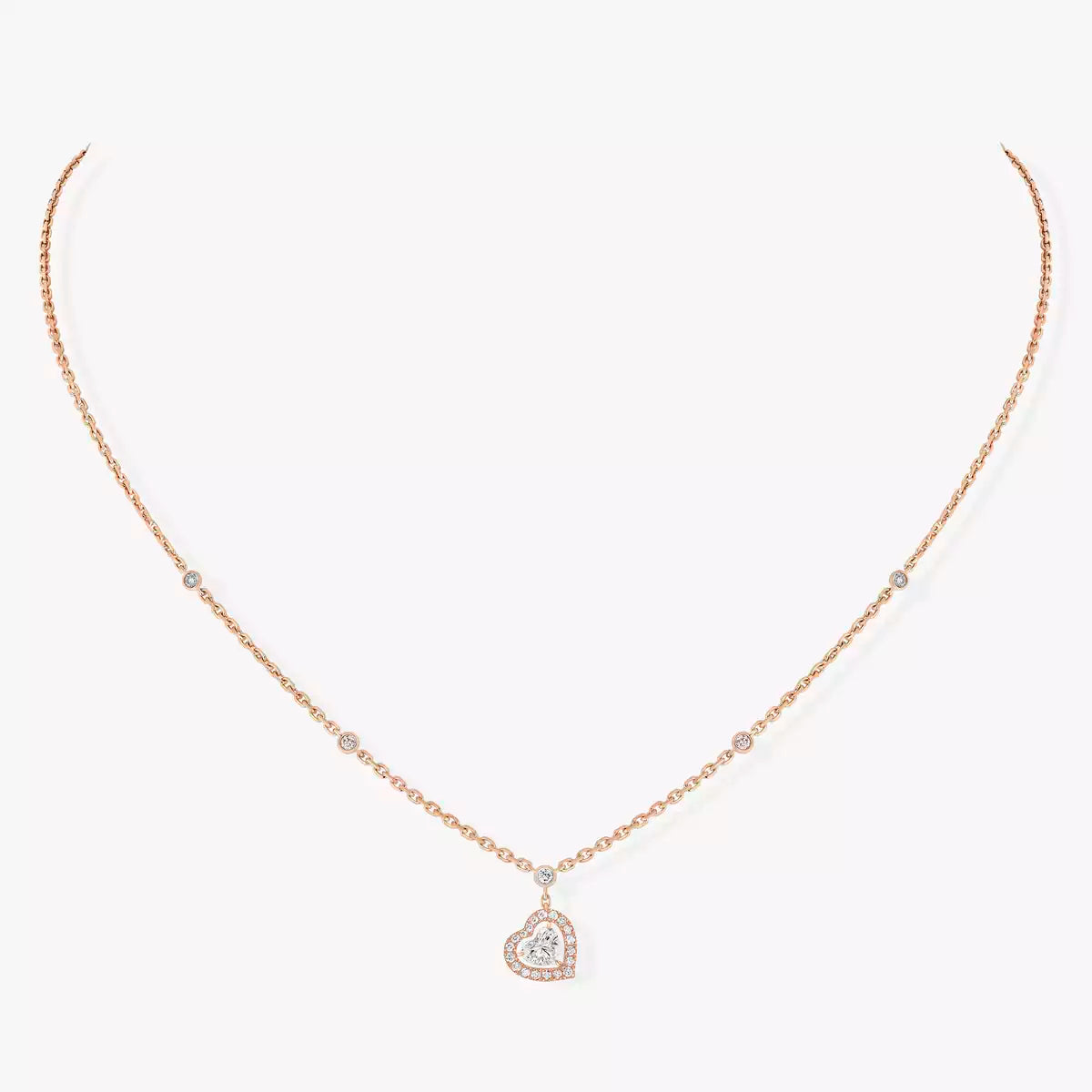 [Zalyn]CLASSIC HEART PENDANT NECKLACE