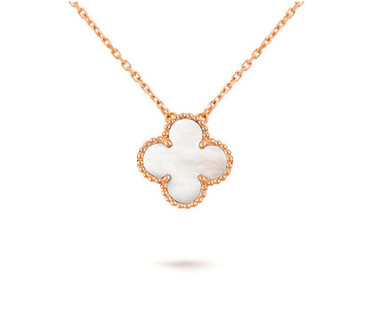 [Zalyn]15MM CLOVER FLOWER PENDANT NECKLACE COLLECTION
