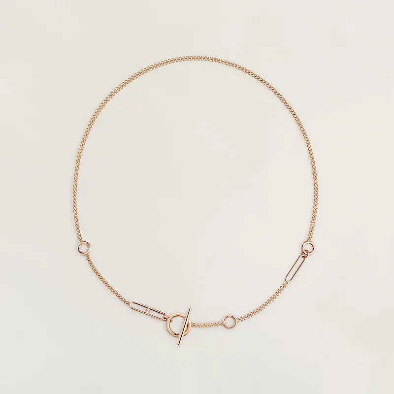 [Zalyn]HM STERLING CHAINE D'ANCRE HEART