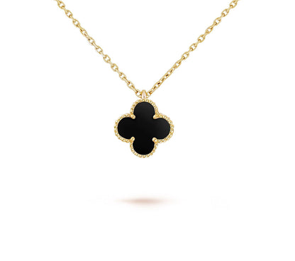 [Zalyn]9.5MM MINI CLOVER PENDANT NECKLACE COLLECTION