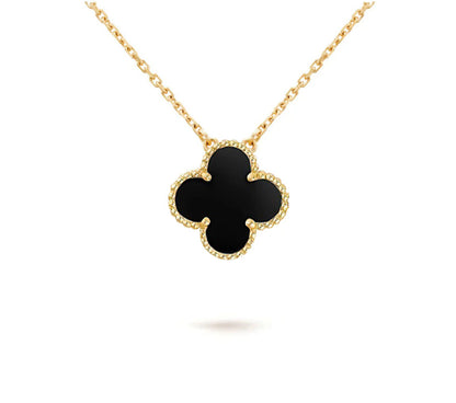 [Zalyn]15MM CLOVER FLOWER PENDANT NECKLACE COLLECTION