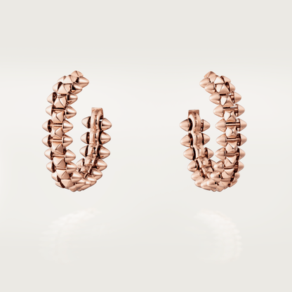 [Zalyn Jewelry ]CLASH SMALL HOOP EARRINGS