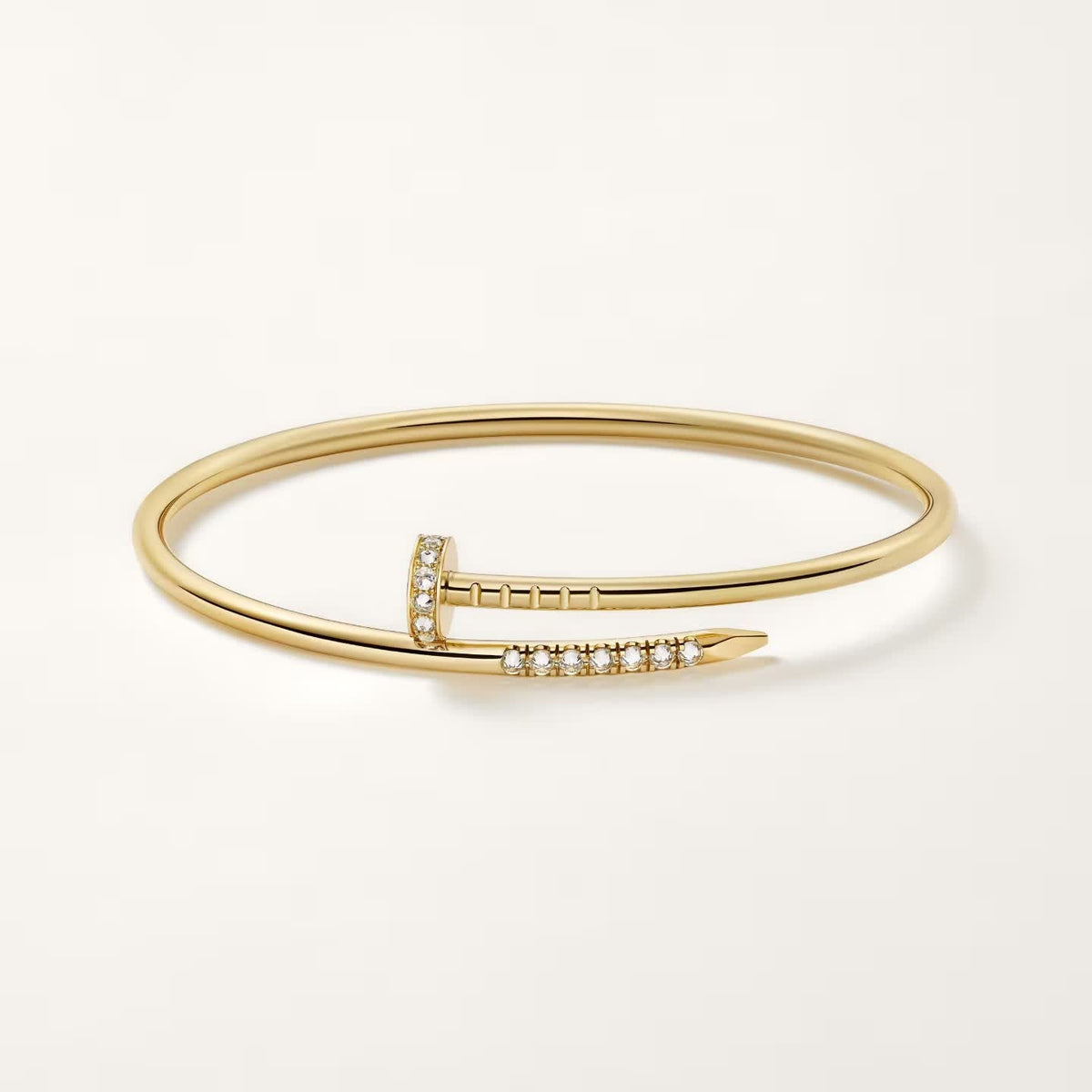 [Zalyn Jewelry]JUSTE BRACELET 2.5MM DIAMONDS NEW
