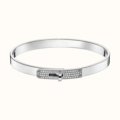 [Zalyn]KELLY SILVER DIAMOND BRACELET