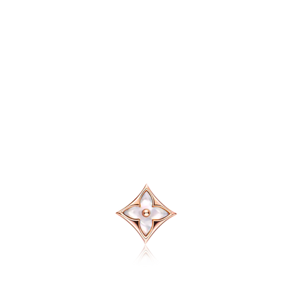 [Zalyn]STAR MOP ROSE GOLD EARRINGS