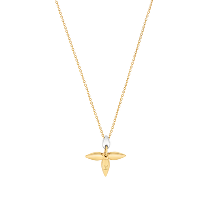 [Zalyn]LOUISETTE PEDANT GOLD NECKLACE