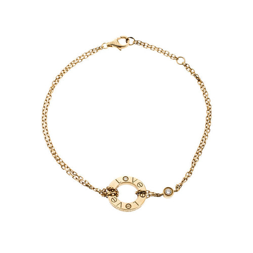 [Zalyn Jewelry ]LOVE BRACELET 2 DIAMOND
