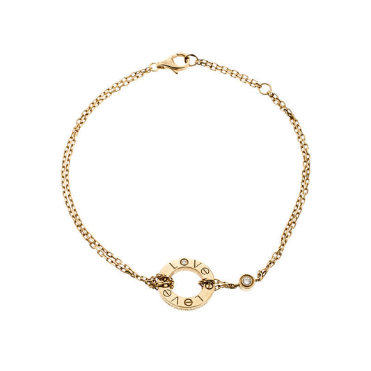[Zalyn Jewelry ]LOVE BRACELET 2 DIAMOND