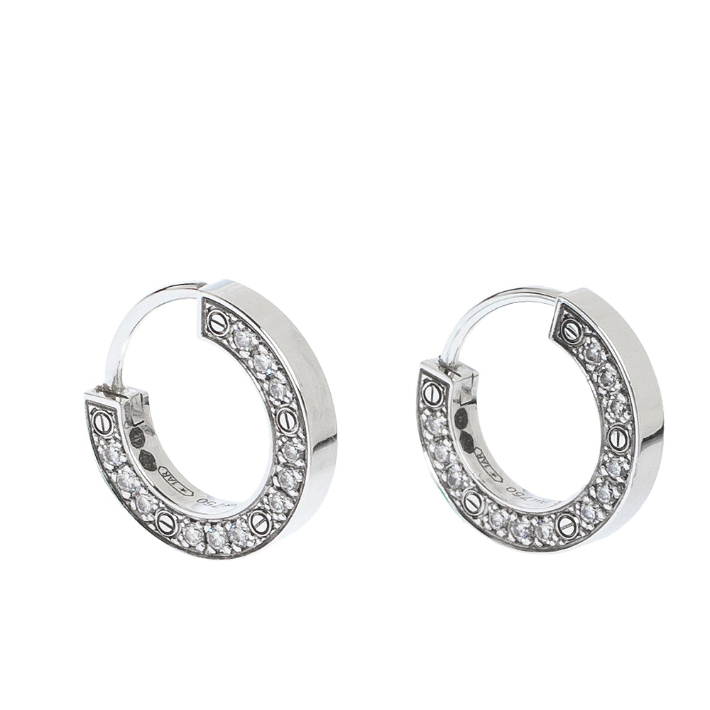 [Zalyn Jewelry ]LOVE DIAMOND EARRINGS