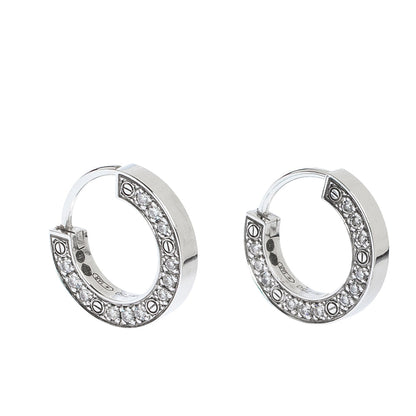 [Zalyn Jewelry ]LOVE DIAMOND EARRINGS