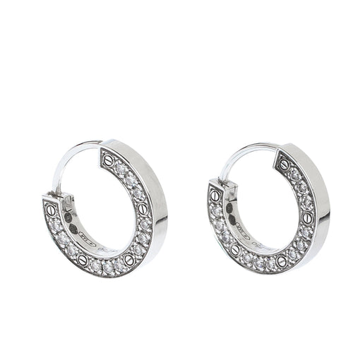 [Zalyn Jewelry ]LOVE DIAMOND EARRINGS