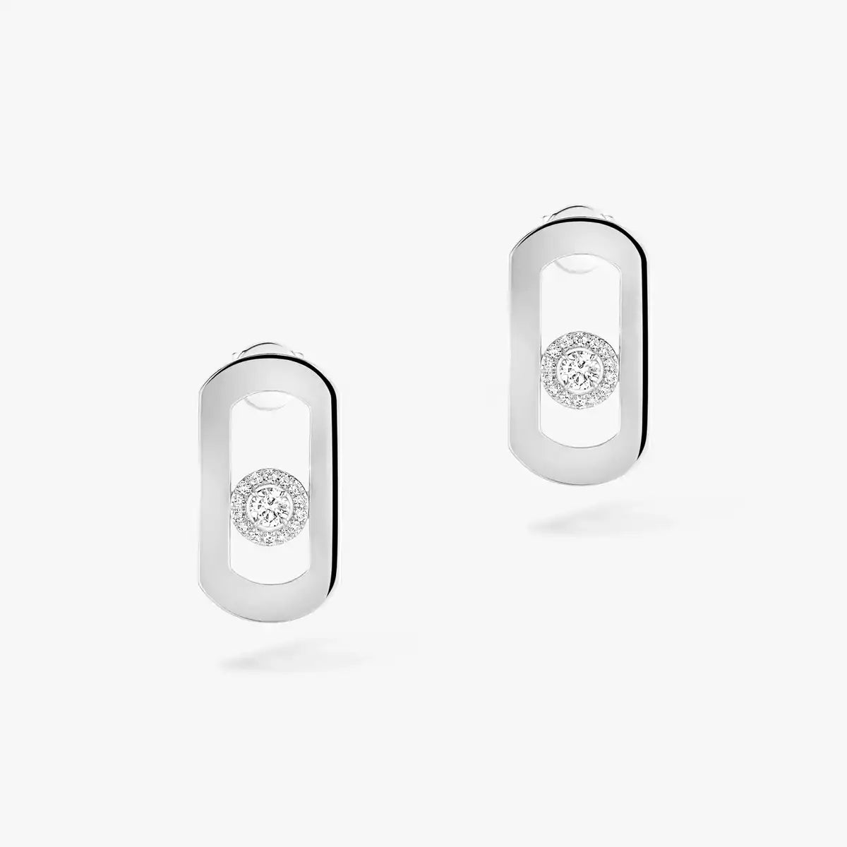 [Zalyn]SO MOVE DIAMOND EARRINGS