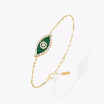 [Zalyn]LUCKY EYE DIAMOND BRACELET
