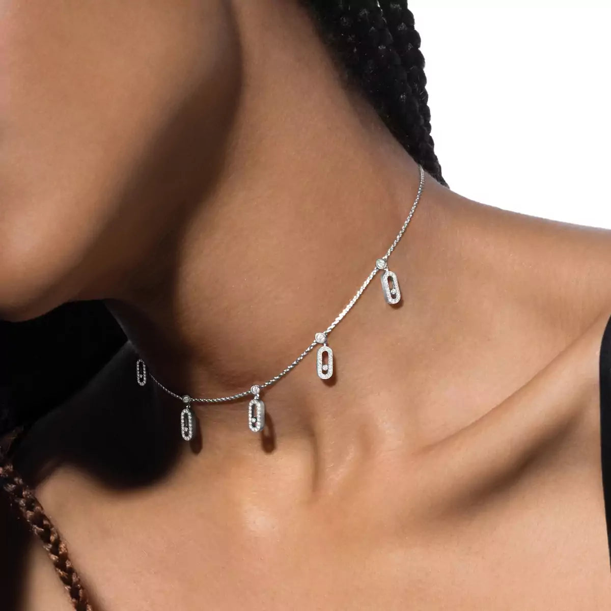 [Zalyn]MOVE UNO 5-PENDANT NECKLACE