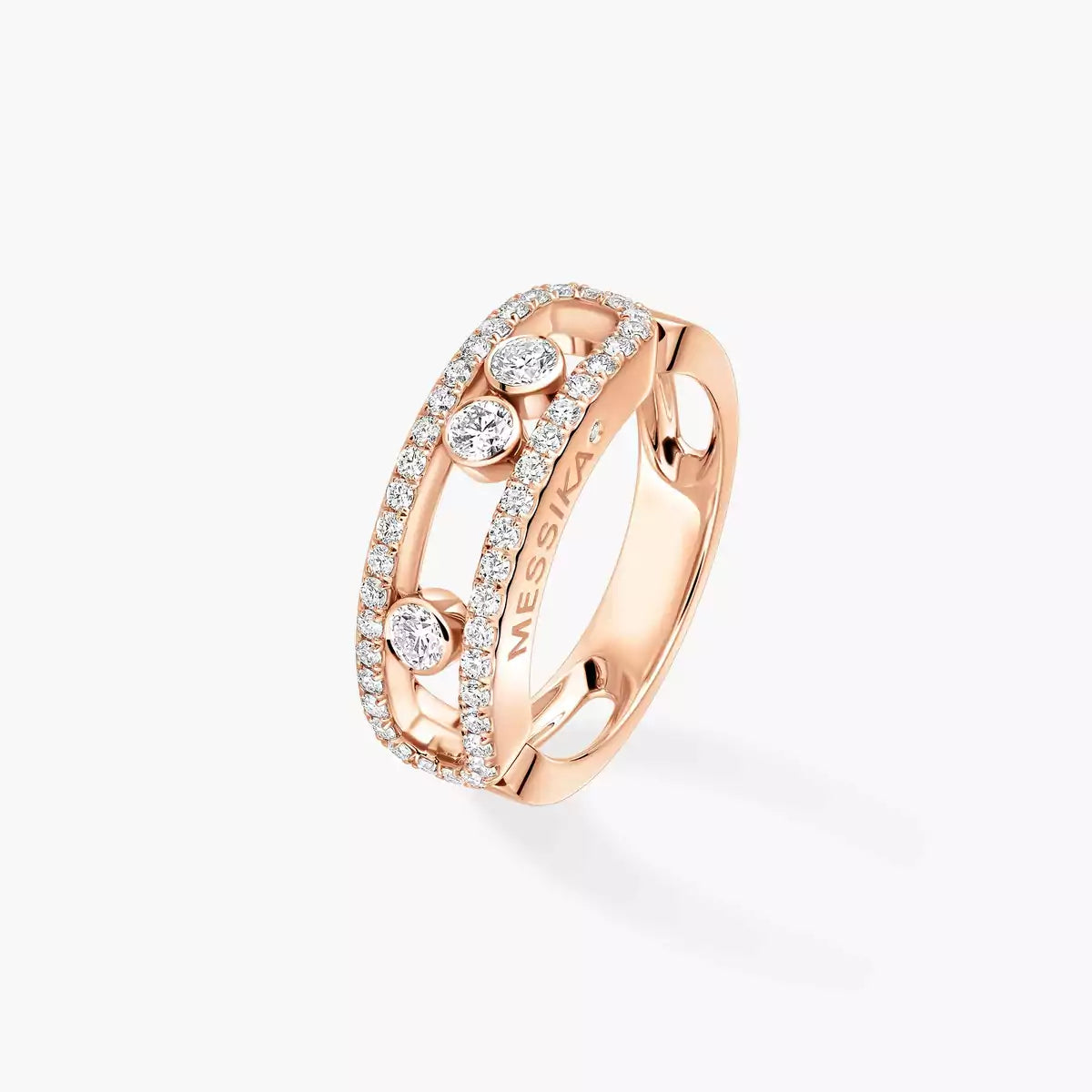 [Zalyn]BABY MOVE PAVÉ DIAMOND RING