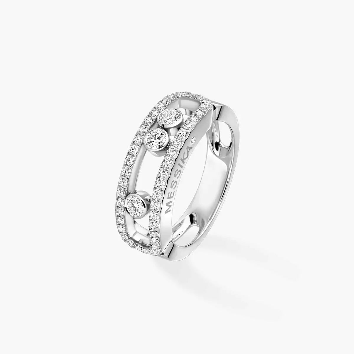 [Zalyn]BABY MOVE PAVÉ DIAMOND RING