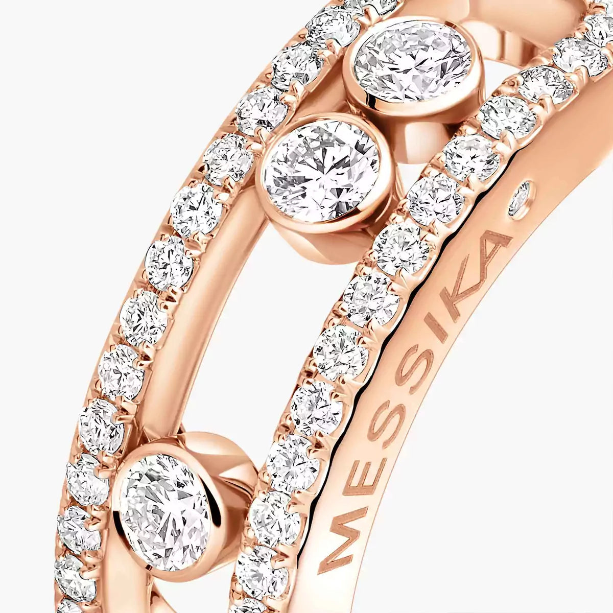 [Zalyn]BABY MOVE PAVÉ DIAMOND RING