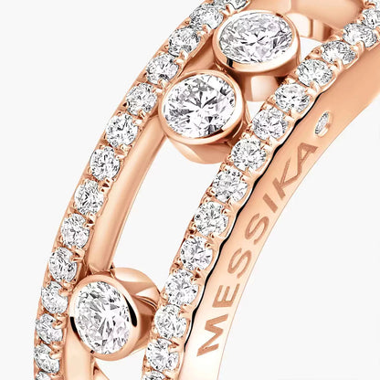 [Zalyn]BABY MOVE PAVÉ DIAMOND RING