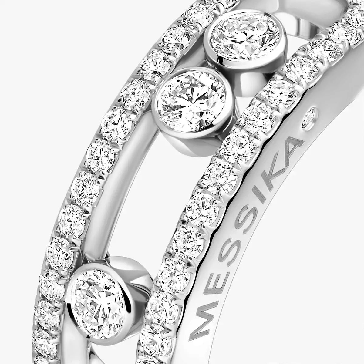 [Zalyn]BABY MOVE PAVÉ DIAMOND RING