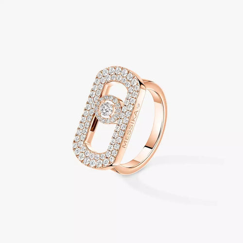 [Zalyn]SO MOVE FULL PAVÉ DIAMOND RING
