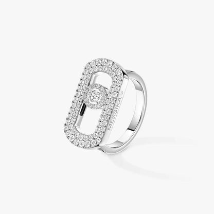 [Zalyn]SO MOVE FULL PAVÉ DIAMOND RING