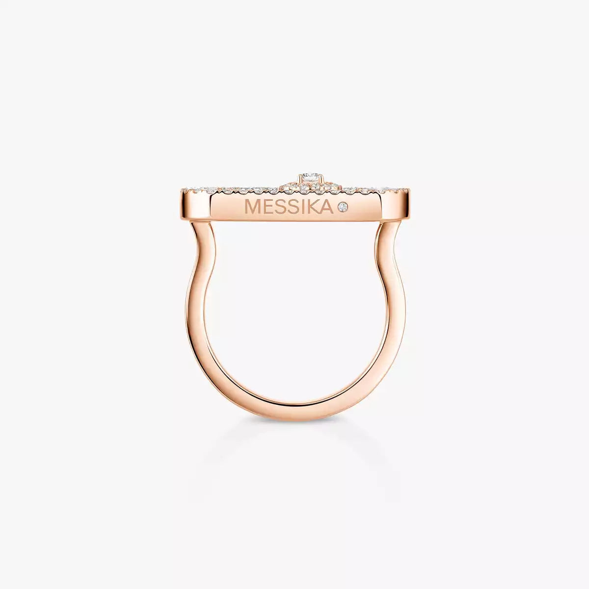 [Zalyn]SO MOVE FULL PAVÉ DIAMOND RING