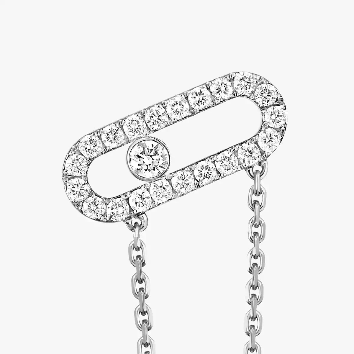 [Zalyn]MOVE UNO ALL DIAMOND STUD EARRINGS