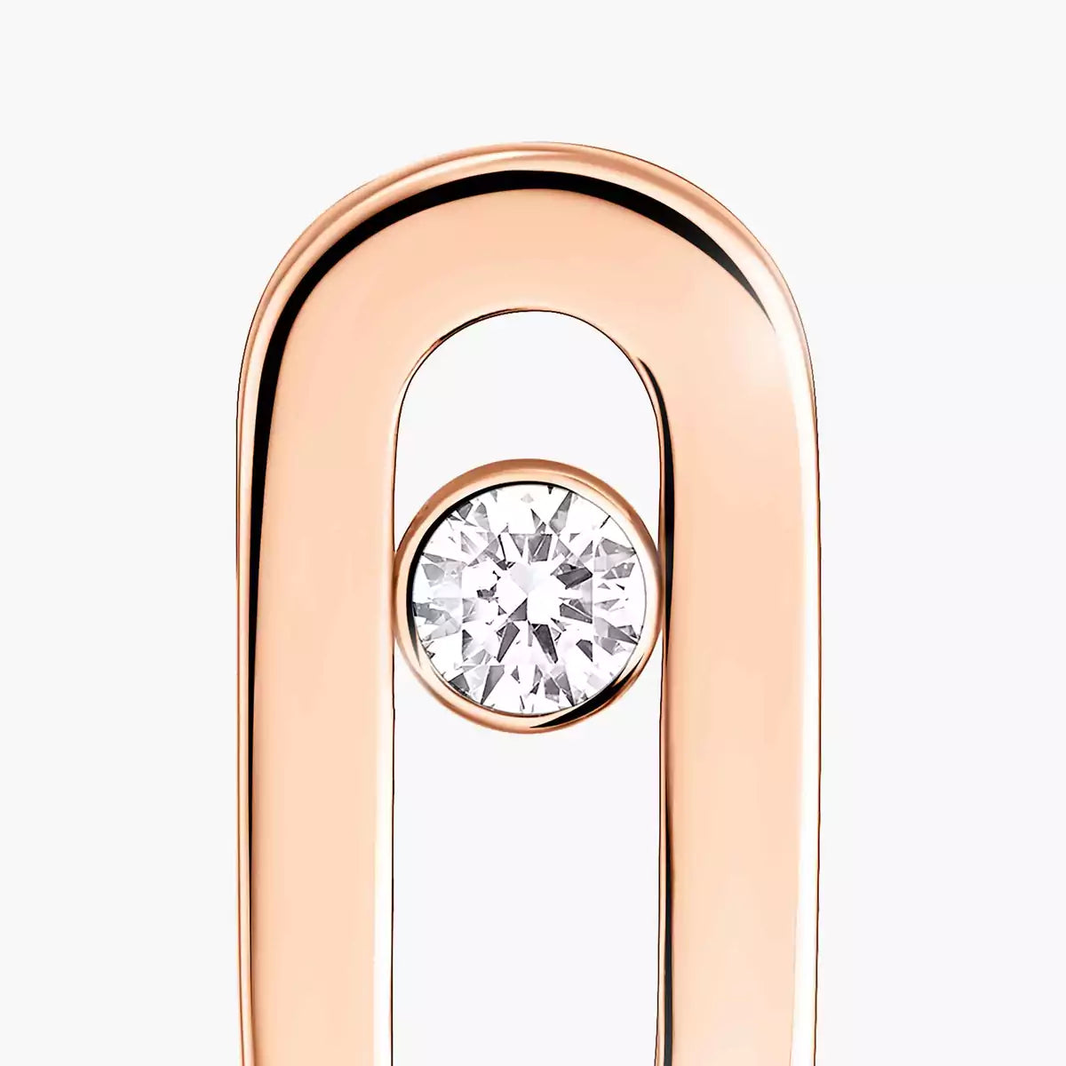 [Zalyn]MOVE UNO DIAMOND STUD EARRINGS