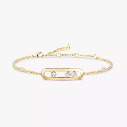 [Zalyn Jewelry]Baby Move Diamond Bracelet