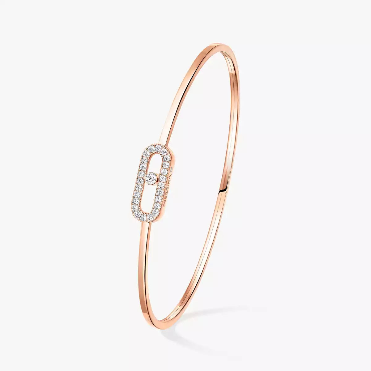 [Zalyn]MOVE UNO PAVÉ FLEX BANGLE (MEDIUM)