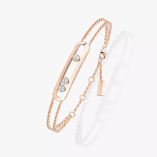 [Zalyn]MOVE CLASSIQUE DIAMOND BRACELET