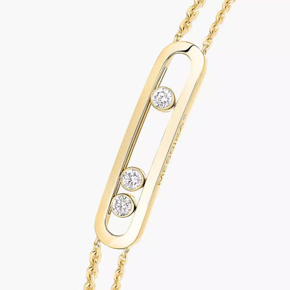 [Zalyn]MOVE CLASSIQUE DIAMOND BRACELET