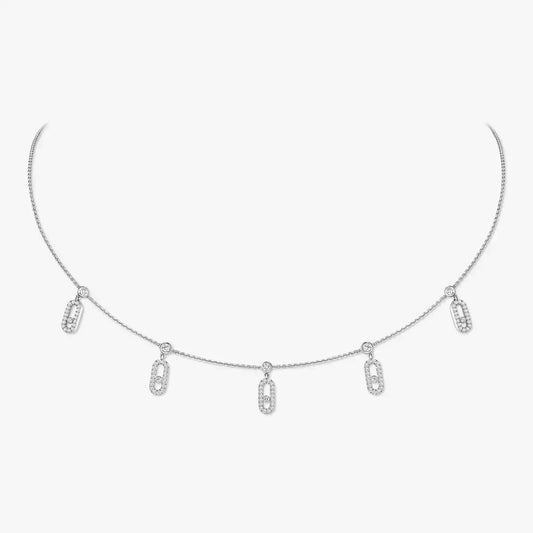 [Zalyn]MOVE UNO 5-PENDANT NECKLACE