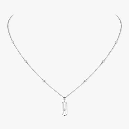 [Zalyn]SIGNATURE FRAME NECKLACE